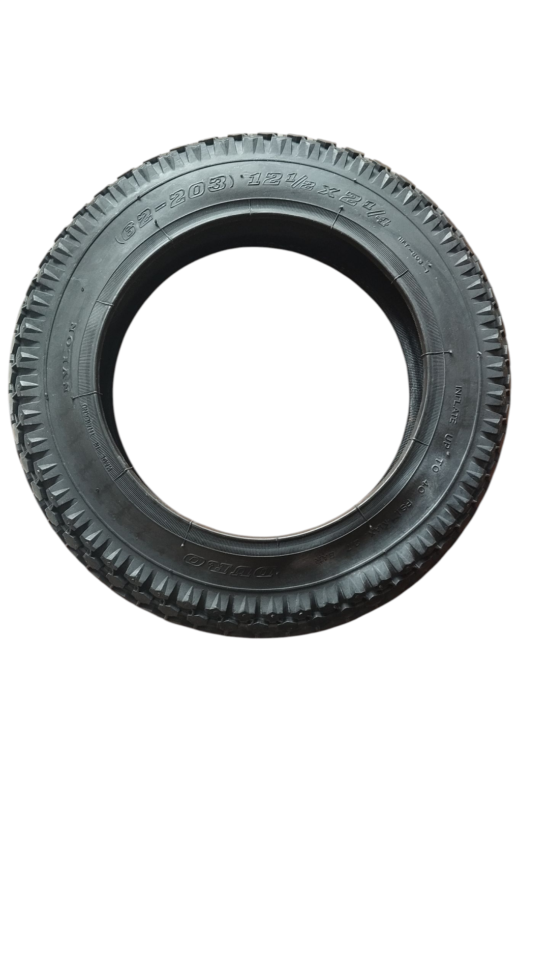 (62-203) 123 1/2X2 1/4 DIŞ LASTİK SİYAH