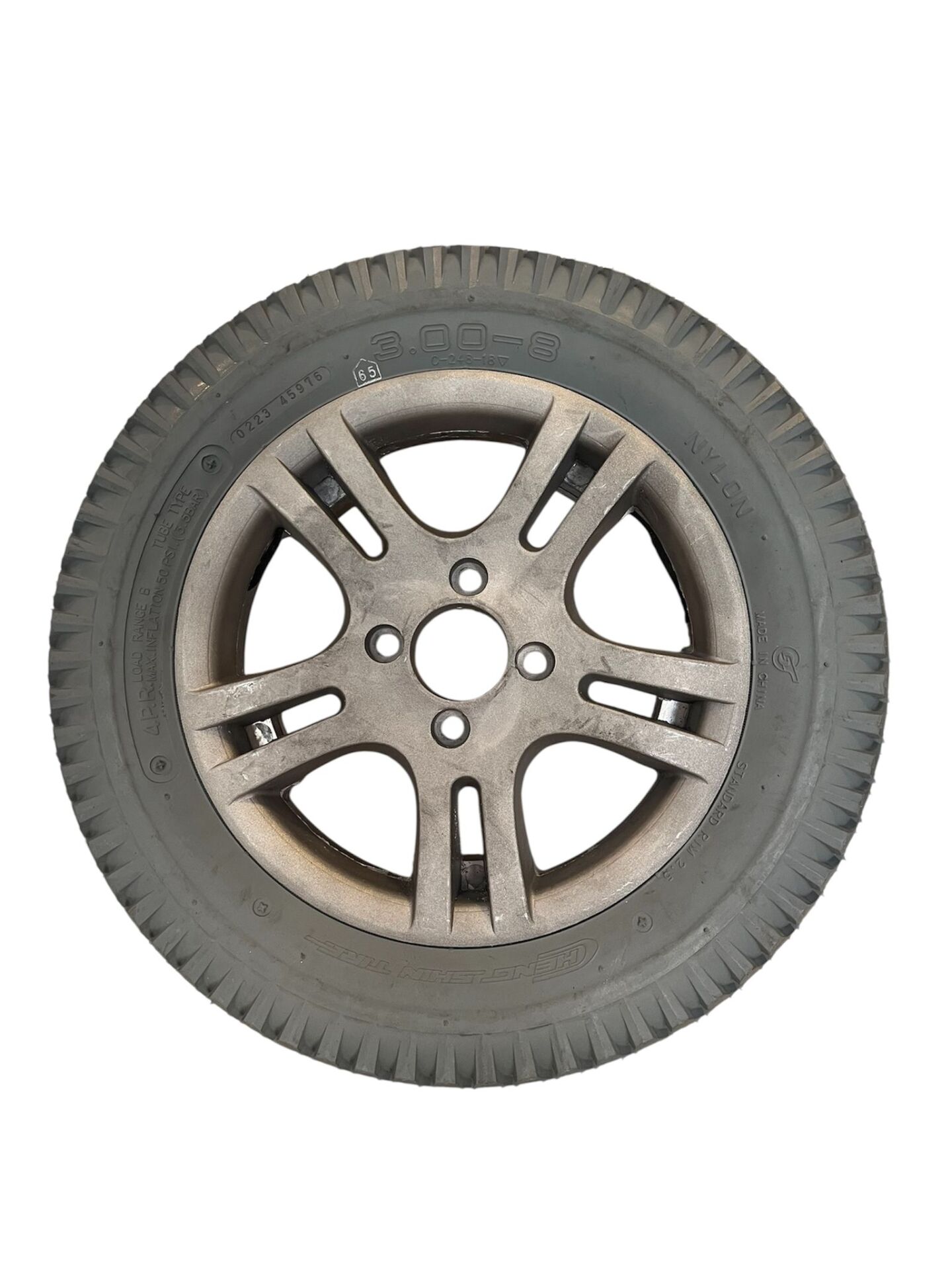 300x8  DOLGU DIŞ LASTİK GRİ  JANTLI